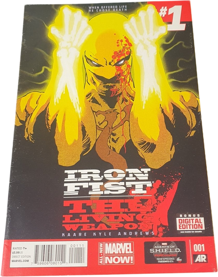 Iron Fist: The Living Weapon - Marvel Comics - Issue No 1 - 2014 - Mega Cash Sydney