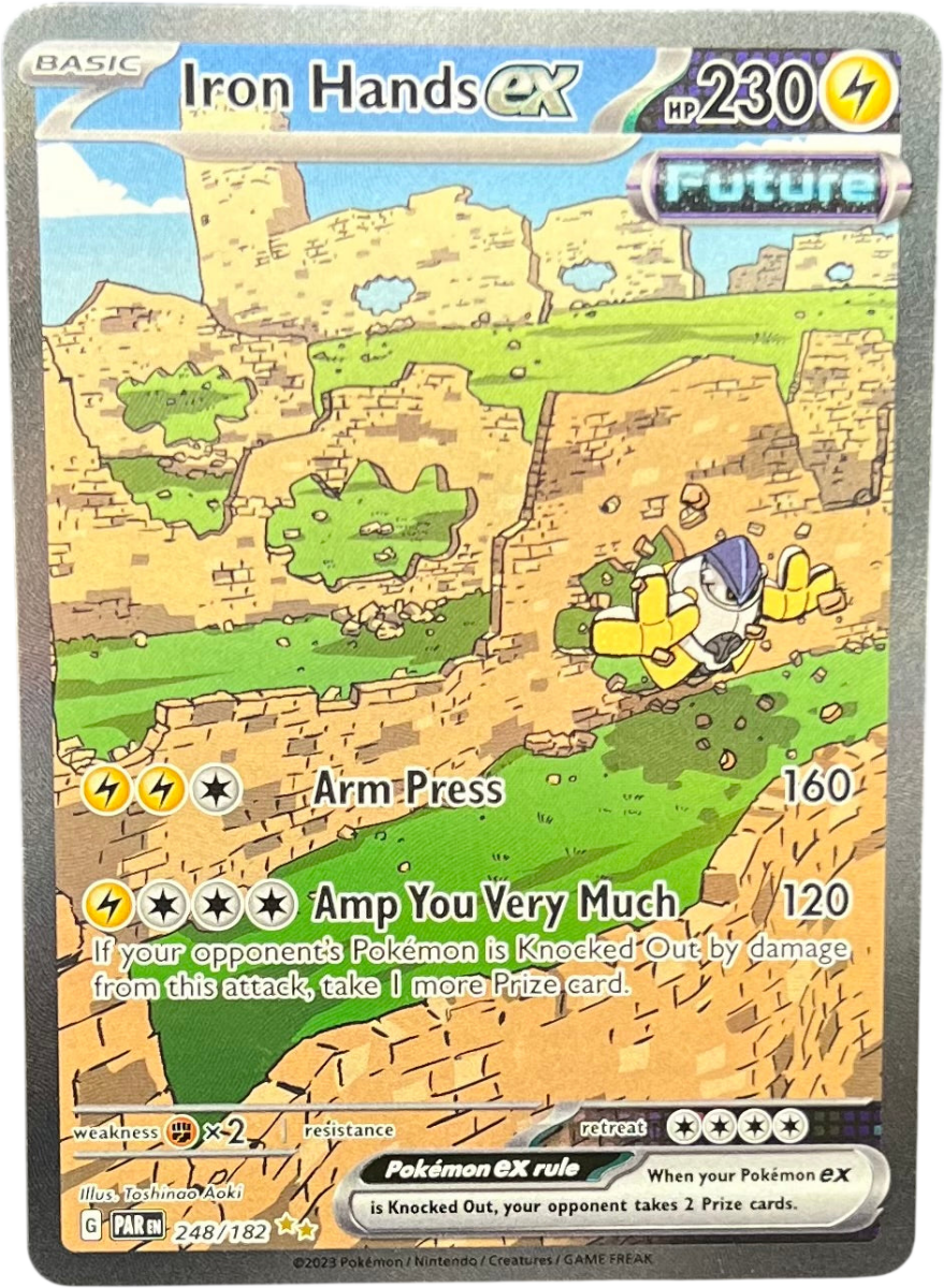 Iron Hands EX Special Illustration Rare - Paradox Rift - 248/182 - Mega Cash Sydney