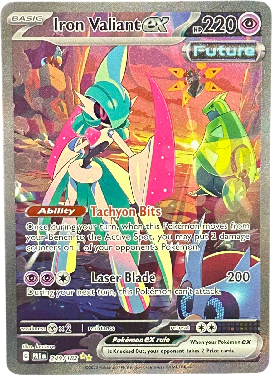 Iron Valiant EX - Paradox Rift - 249/182 - Mega Cash Sydney