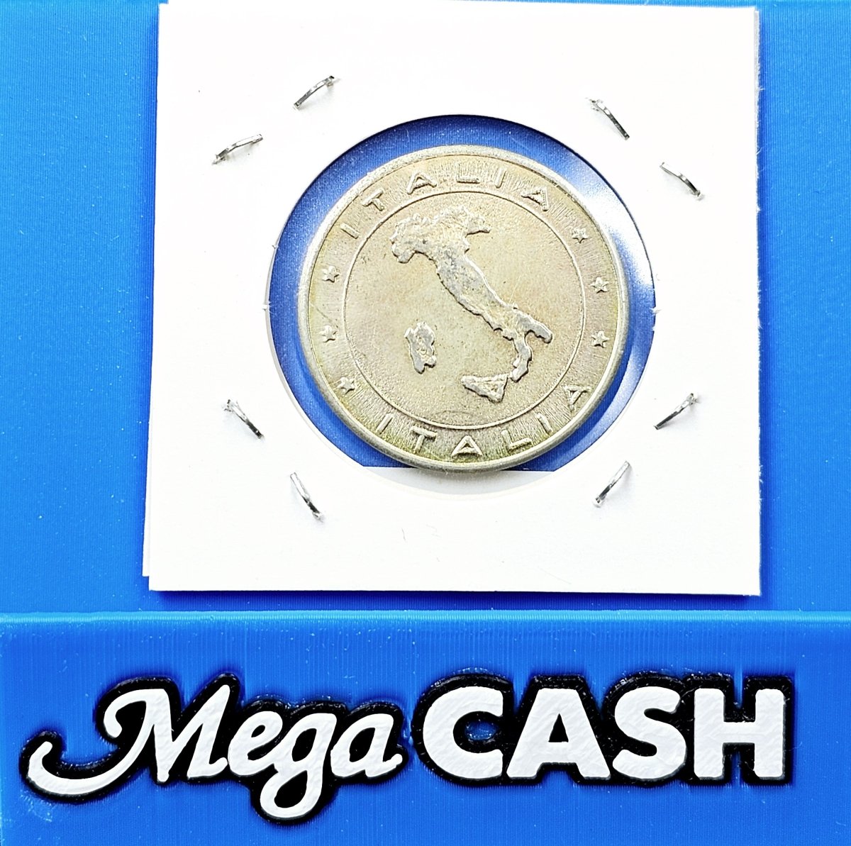 Italian Arcade Token Gettone Sala Attrazioni Italia - Mega Cash Sydney