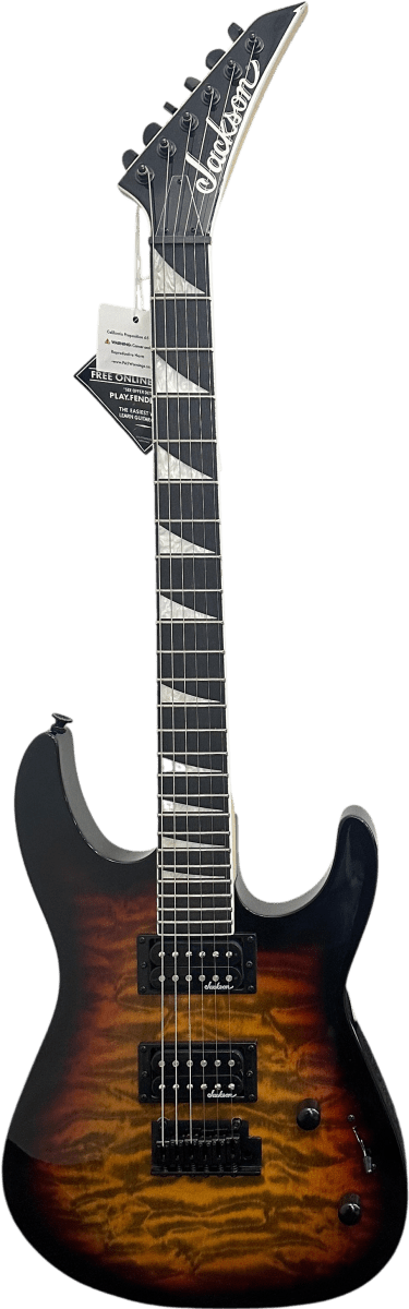 Jackson - JS Series Dinky - Transparent Tobacco Burst - BRAND NEW - Mega Cash Sydney