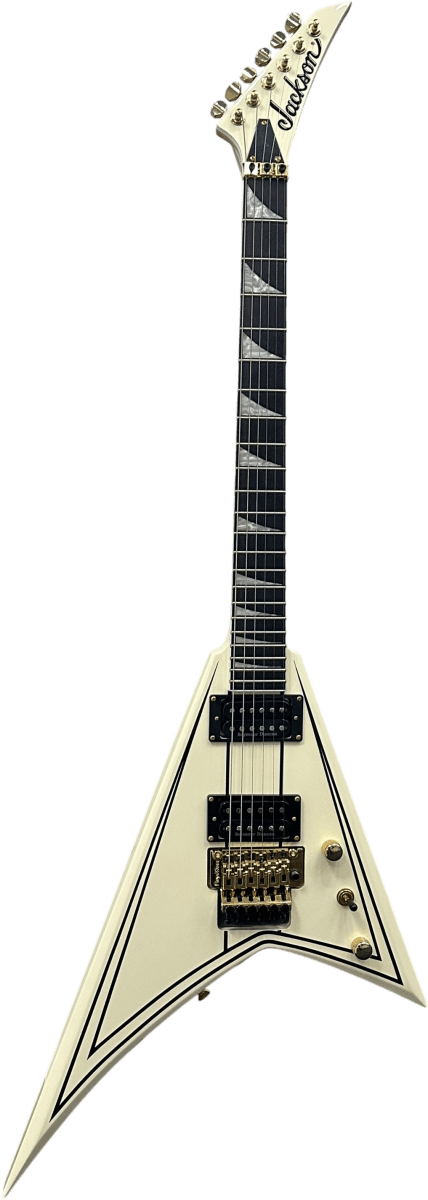 Jackson - Pro Series RR3 Rhoads - Ivory with Black Pinstripes - Mega Cash Sydney