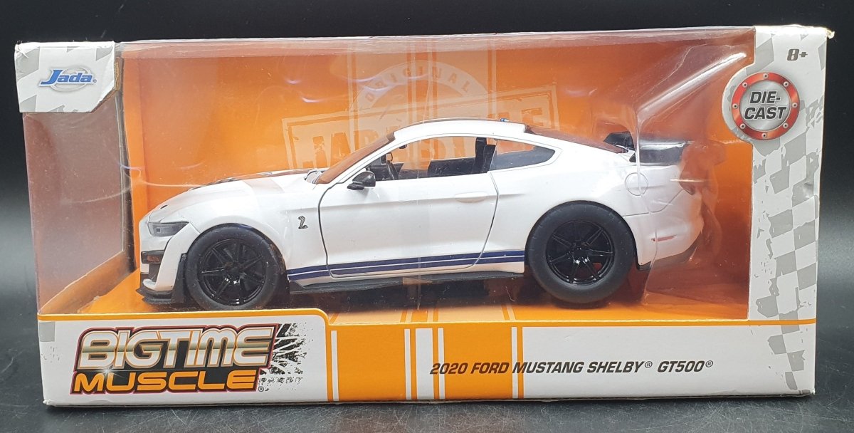 Jada 1:24 Scale Big Time Muscle 2020 Ford Mustang Shelby GT500 Diecast Vehicle - Mega Cash Sydney
