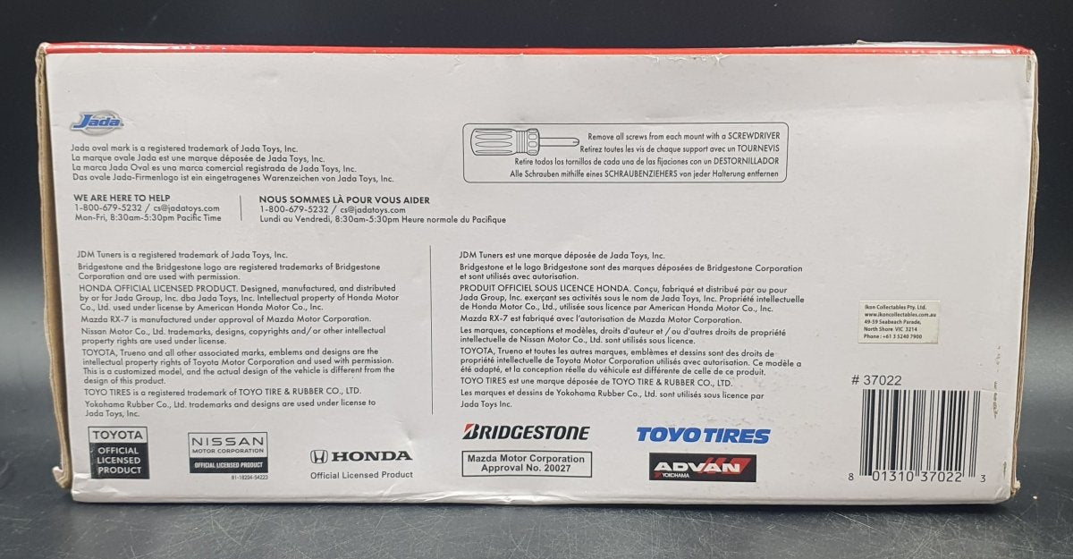 Jada 1:24 Scale JDM Tuners 2009 Nissan GT - R R35 Ben Sopra Diecast Car Model - Mega Cash Sydney