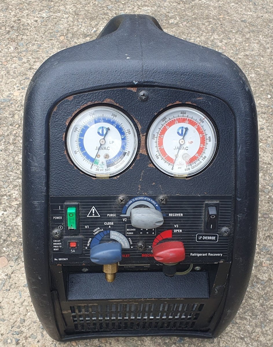 JAVAC - RECOVERY UNIT XTR PRO - CHIPPED POWER BUTTON + MISSING CAP - Mega Cash Sydney