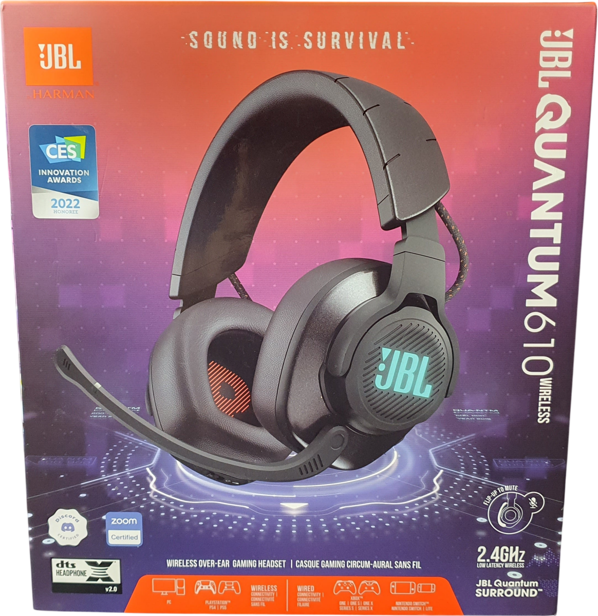 JBL - Quantum 610 Wireless - Over-ear gaming headset - Mega Cash Sydney