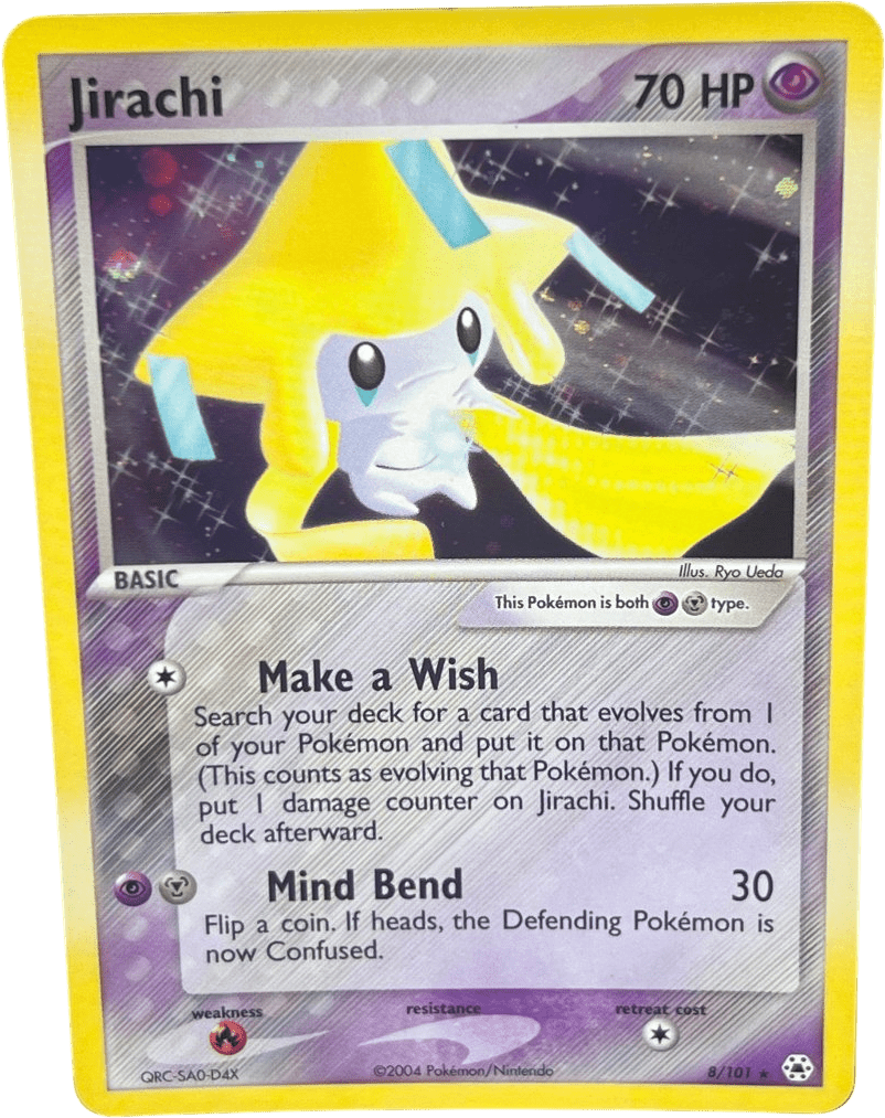 Jirachi 8/101 Rare Holo EX Hidden Legends - Mega Cash Sydney