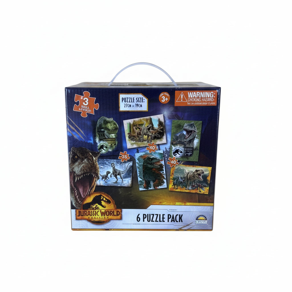 Jurassic Park - Dominion - 6 Puzzle Pack - Mega Cash Sydney
