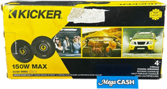 Kicker CS Series 4" 2 Way Coaxial Car Speaker 150W 50W RMS CSC4 - Mega Cash Sydney