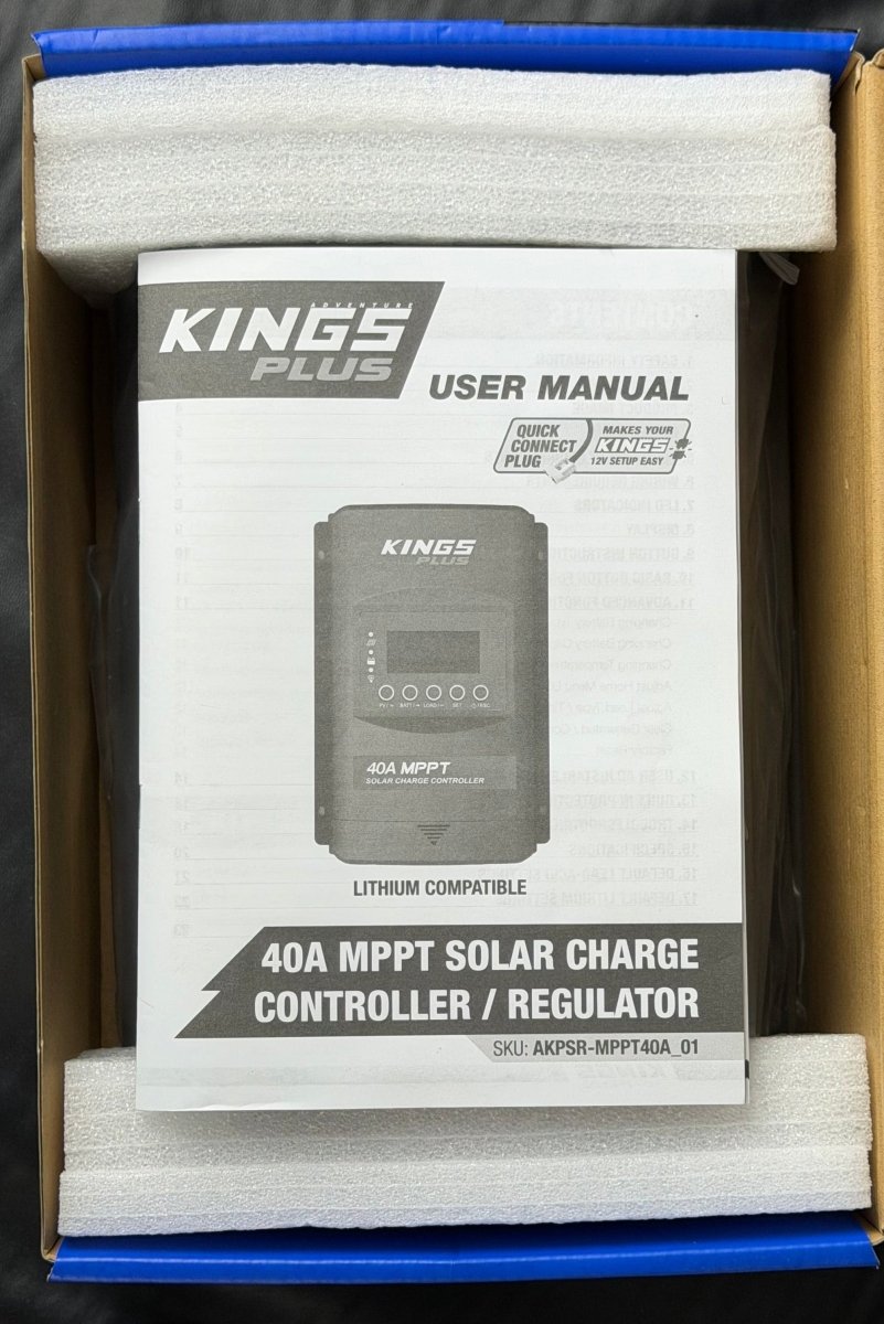Kings 40 MPPT Solar Charge Controller & Regulator - Mega Cash Sydney