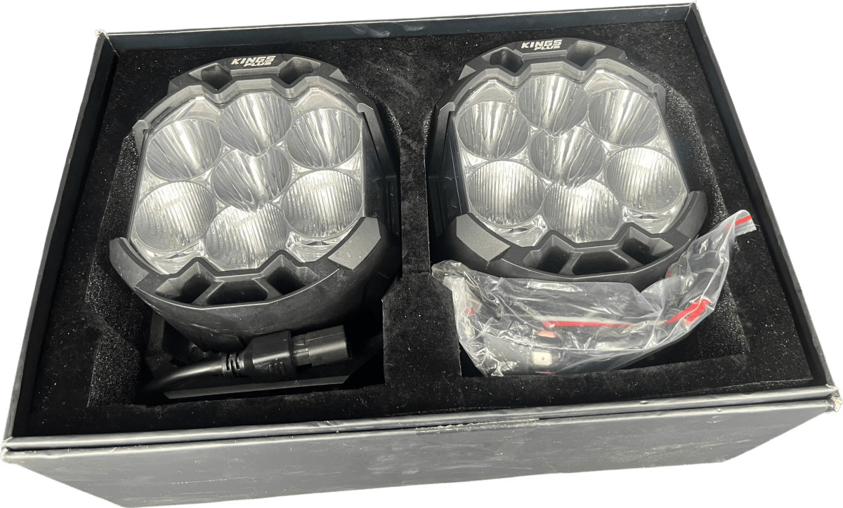 Kings Plus 7" Lethal Pro Driving Lights - Mega Cash Sydney