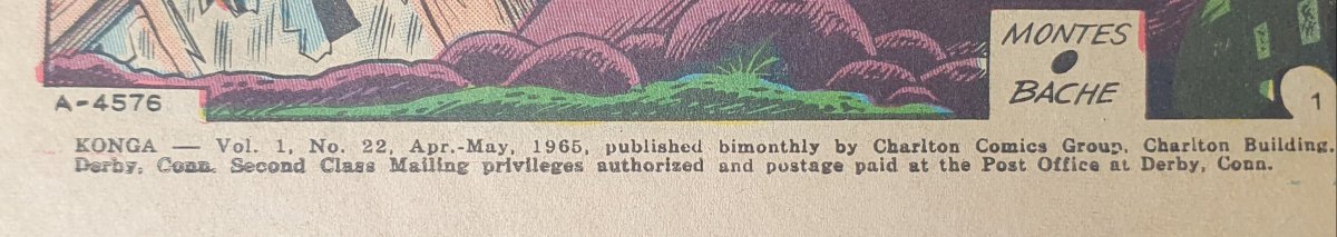 KONGA - Volume 1 No22 1965 - Carlton Comics - Mega Cash Sydney