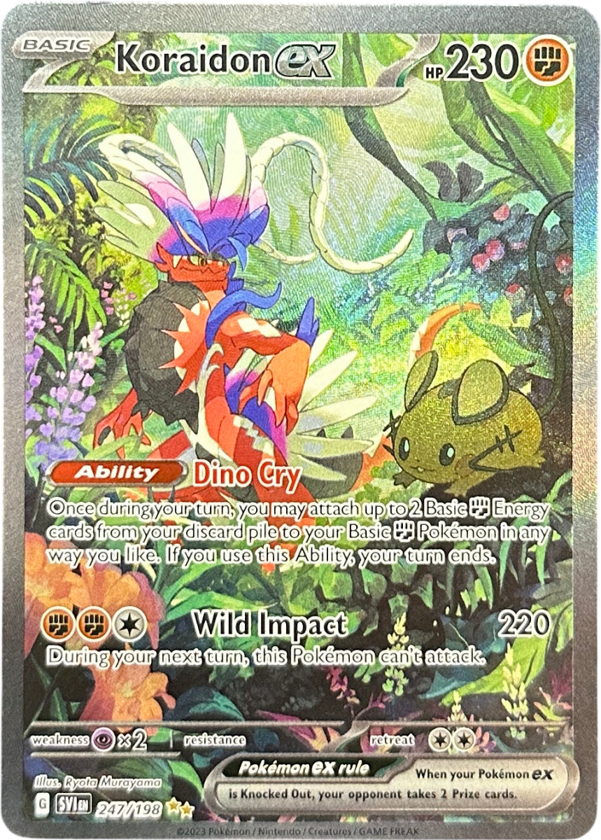 Koraidon EX - Scarlet & Violet - 247/198 - Mega Cash Sydney