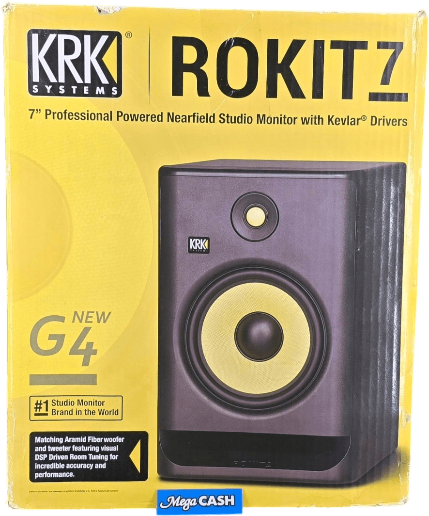 KRK SYSTEMS ROKIT 7 Studio Speaker RP7G4 - AU / AMPK00169 - Mega Cash Sydney