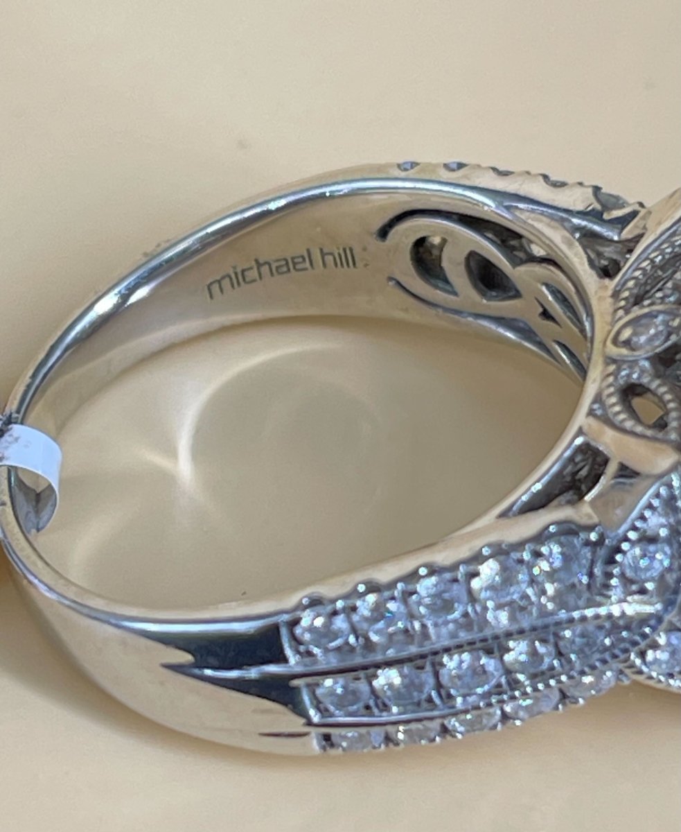 Ladies 10ct Diamond White Gold Ring - Mega Cash Sydney