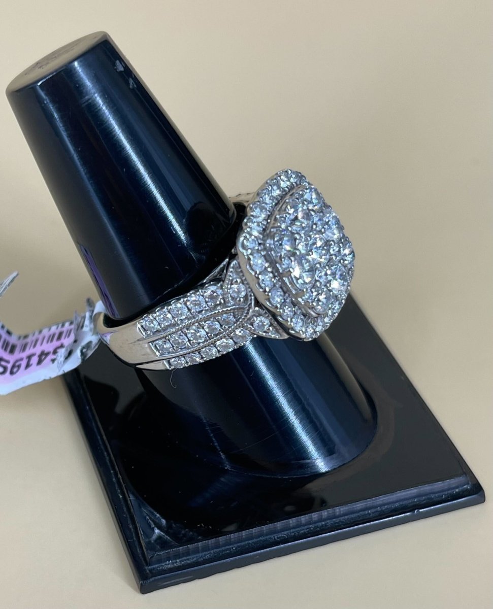 Ladies 10ct Diamond White Gold Ring - Mega Cash Sydney