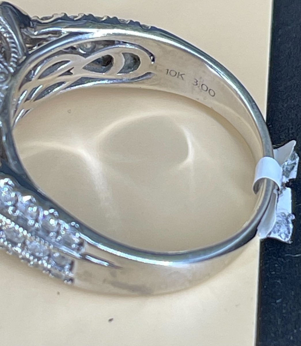 Ladies 10ct Diamond White Gold Ring - Mega Cash Sydney