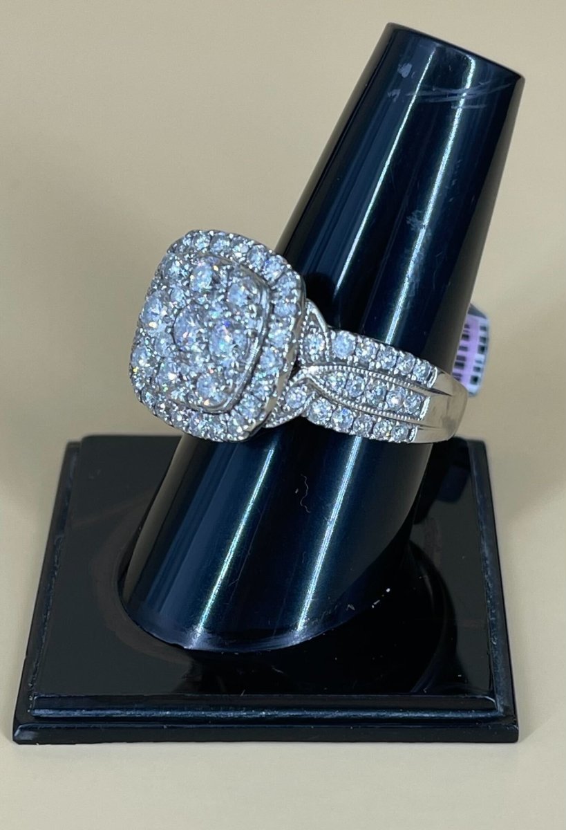 Ladies 10ct Diamond White Gold Ring - Mega Cash Sydney