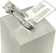 Ladies 14ct Gold 0.5ct Diamond Ring Size N / 7 US - Mega Cash Sydney