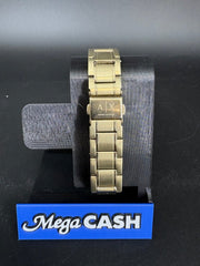 LADIES ARMANI EXCHANGE QUATRZ WATCH WITH CLEAR STONED BEZEL - AX5441 - Mega Cash Sydney