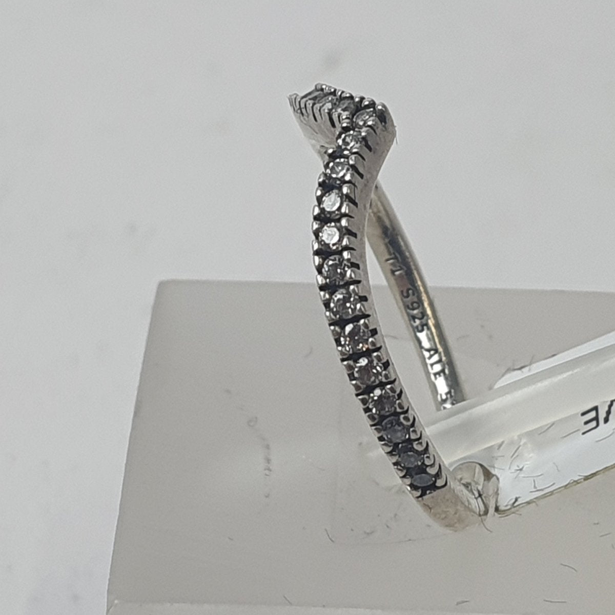 Ladies Pandora Silver Ring - Size K / 6 US - Mega Cash Sydney