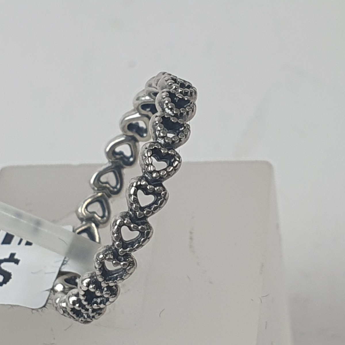 Ladies Pandora Silver Ring - Size N / 7 US - Mega Cash Sydney