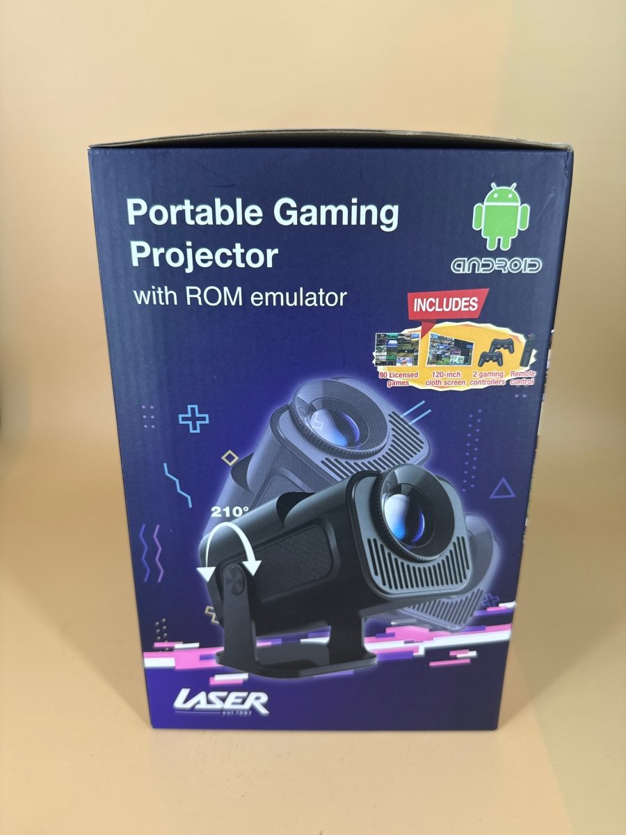 Laser - Portable Gaming Projector with ROM Emulator - Mega Cash Sydney
