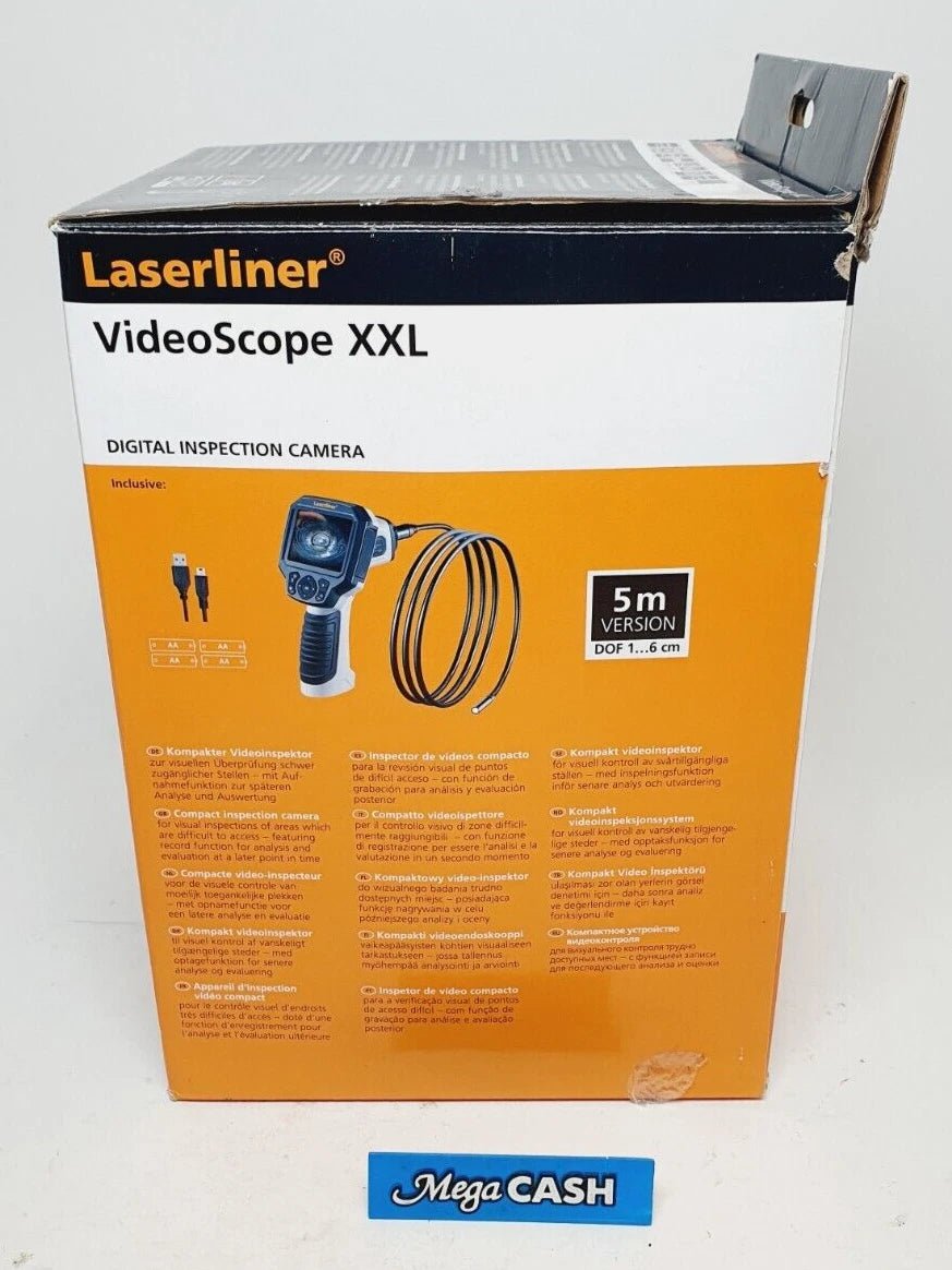 LASERLiner - VideoScope XXL - Digital Inspection Camera - Mega Cash Sydney