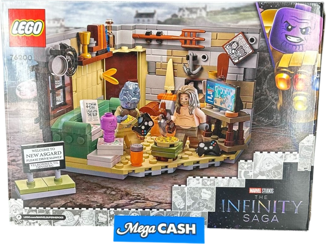 LEGO 76200 THE INFINITY SAGA BRO THOR'S NSE ASGARD - Mega Cash Sydney