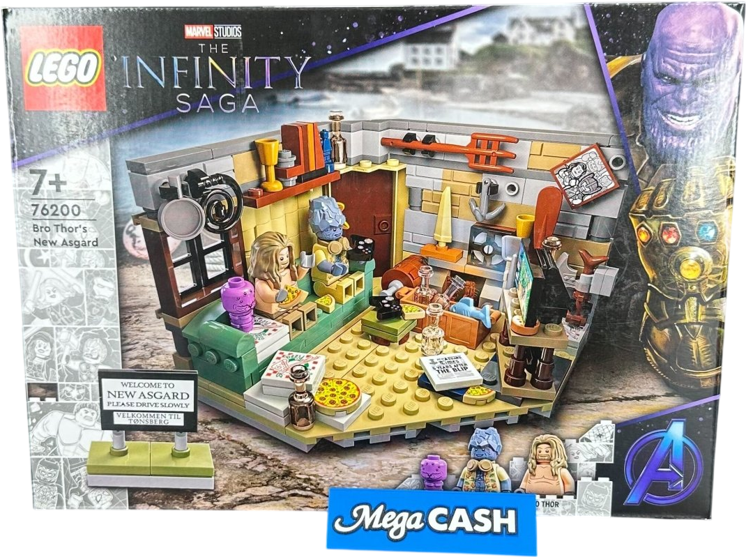 LEGO 76200 THE INFINITY SAGA BRO THOR'S NSE ASGARD - Mega Cash Sydney