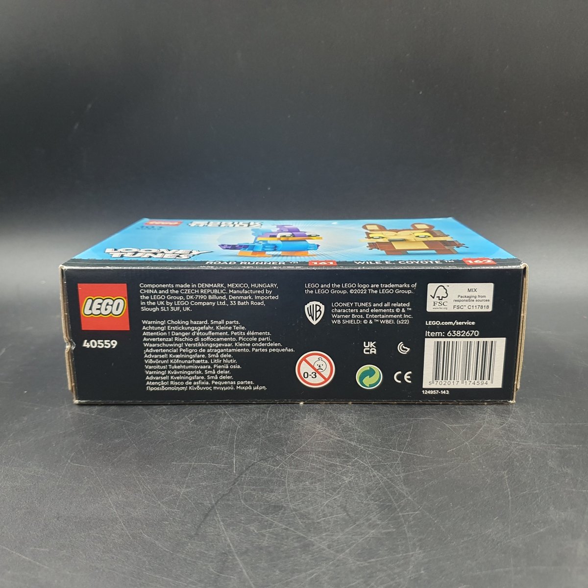 LEGO - Brick Headz - Looney Tunes - Road Runner + Wile E. Coyote - 40559 - Mega Cash Sydney