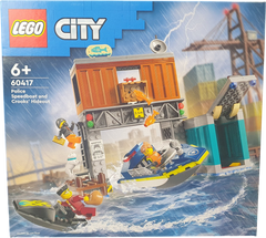 LEGO - City - Police Speedboat and Crooks' Hideout - 60417 - Mega Cash Sydney