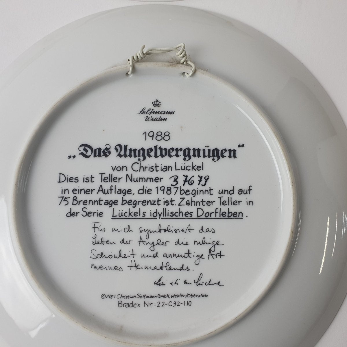 LELIMANN WIEDON PLATE UUSLAUI DER FISCHER 4X PLATES SN/E8935 E265G D198537679 - Mega Cash Sydney