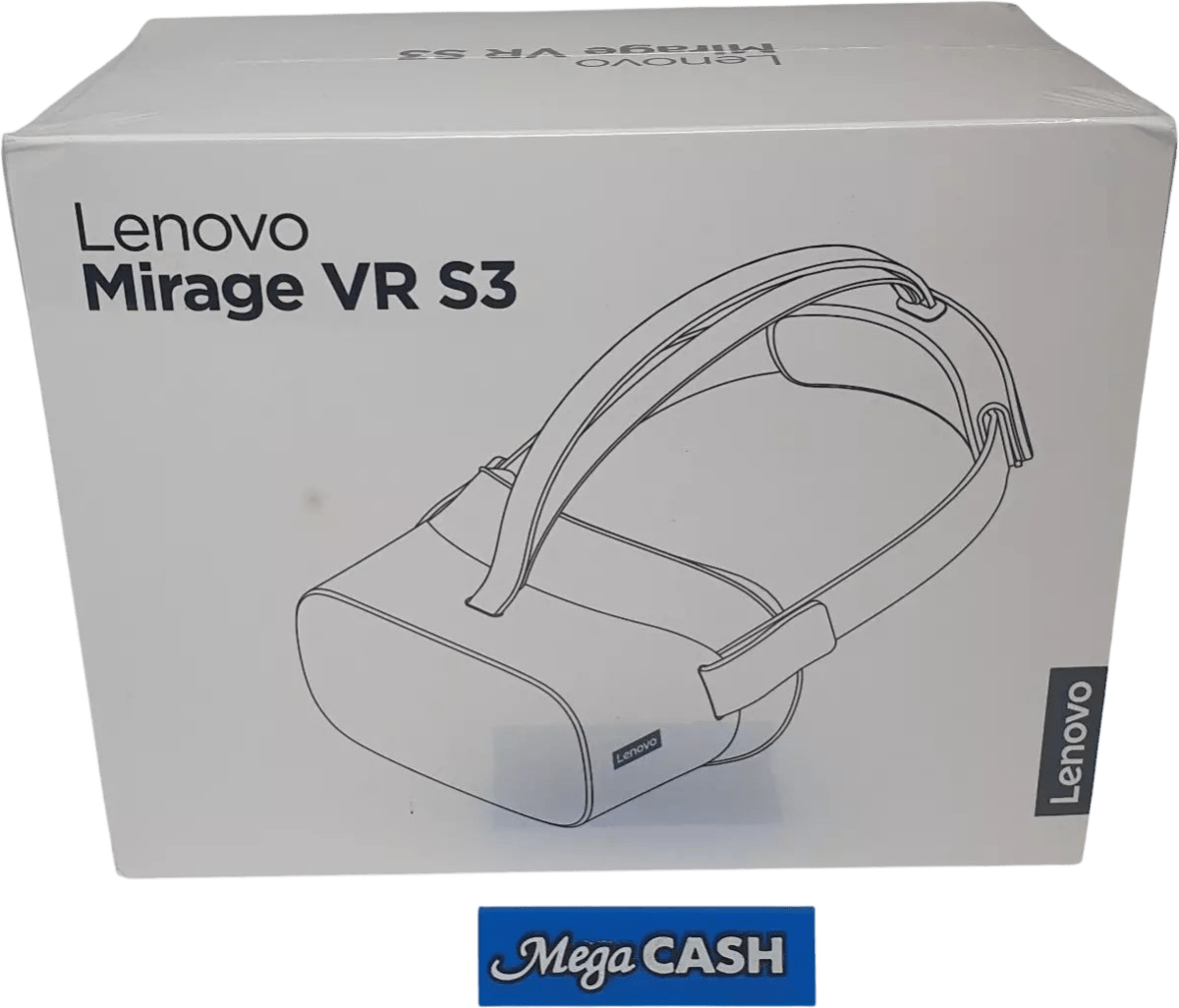 Lenovo - Mirage VR S3 - Head Mounted 4K Virtual Reality System, 835 6G+64GB - BRAND NEW - Mega Cash Sydney