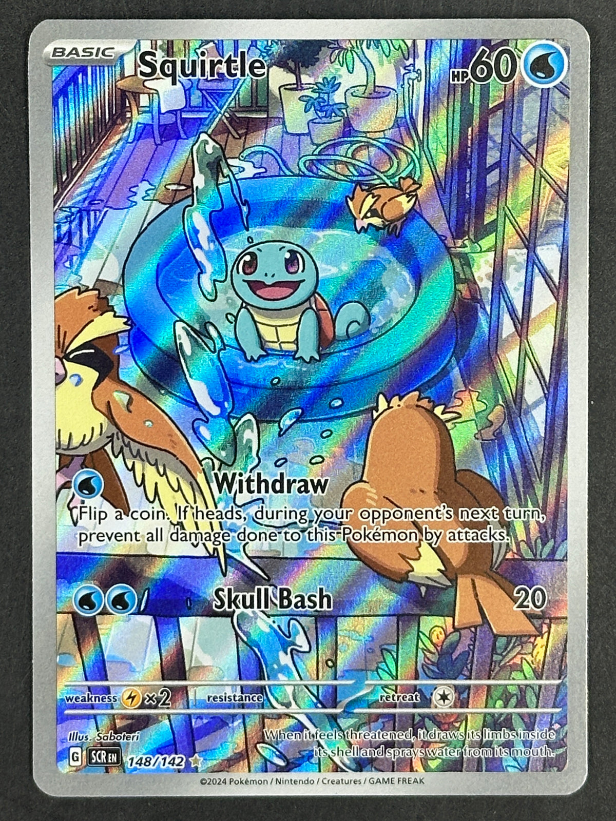 Pokémon - Squirtle - 148/142 - Stellar Crown