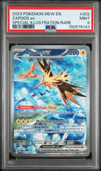 Pokémon - PSA 9 Zapdos EX - 202/265 - S&V 151