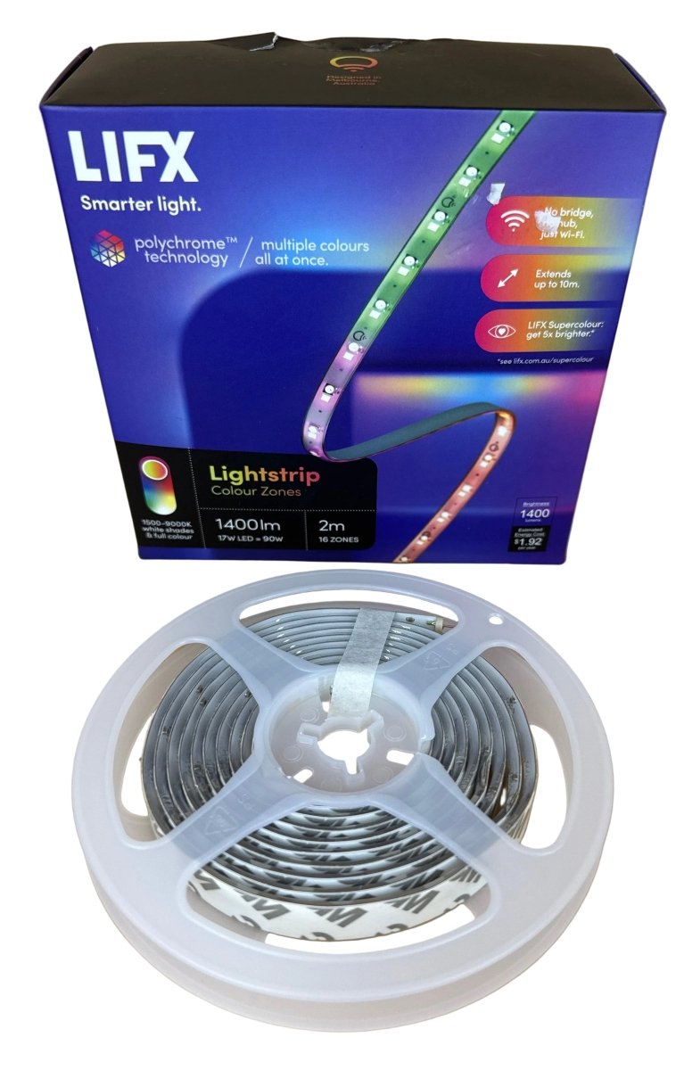 LIFX Lightstrip colour Zones 2m RRP $159 - Mega Cash Sydney
