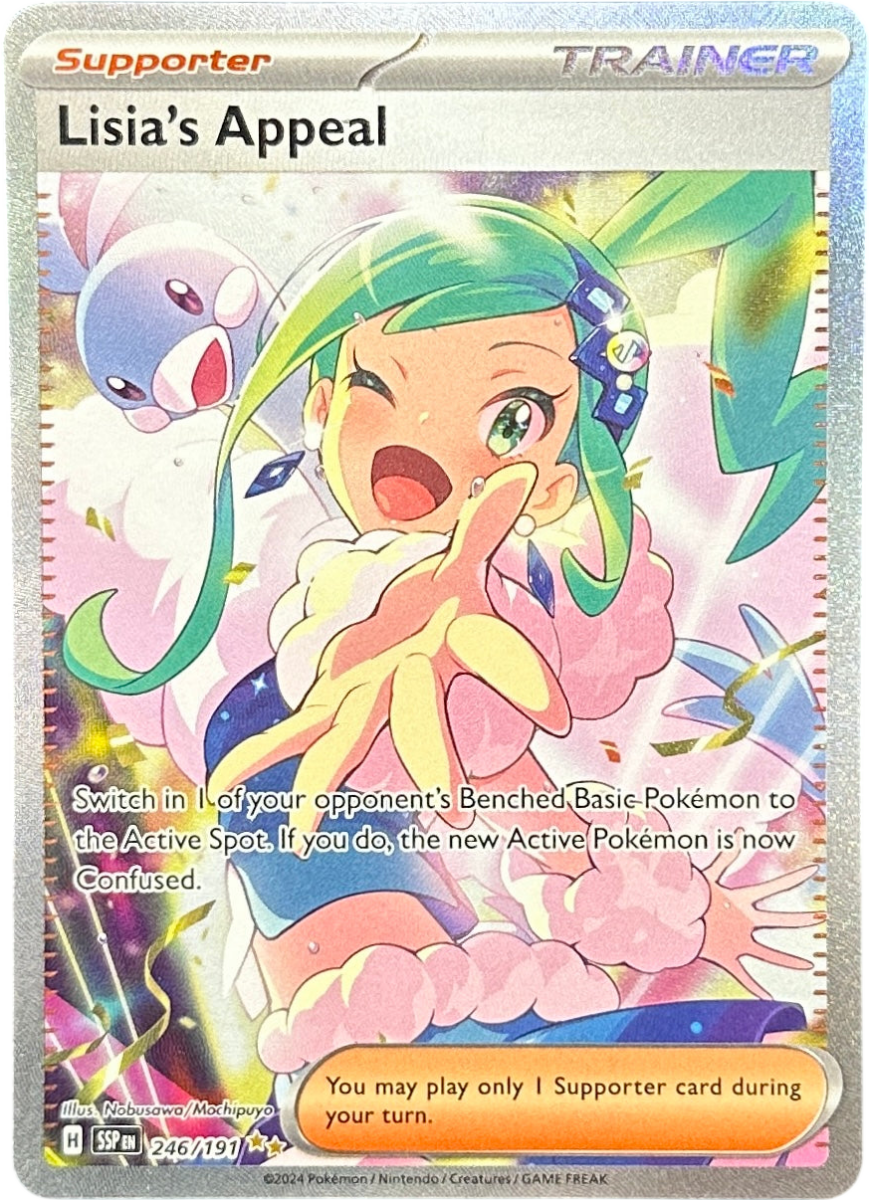 Lisia’s Appeal - Surging Sparks - 246/191 - Mega Cash Sydney