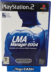 LMA Manager 2004 Playstation 2 / PS2 Game - Mega Cash Sydney