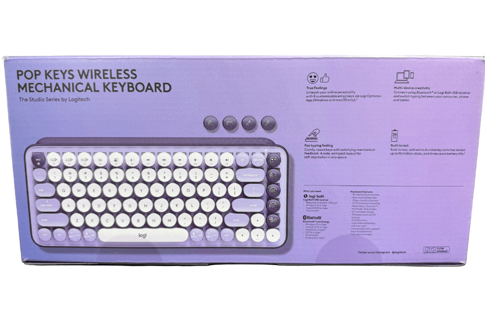 Logitech POP Icon Keys Wireless Keyboard - Mega Cash Sydney