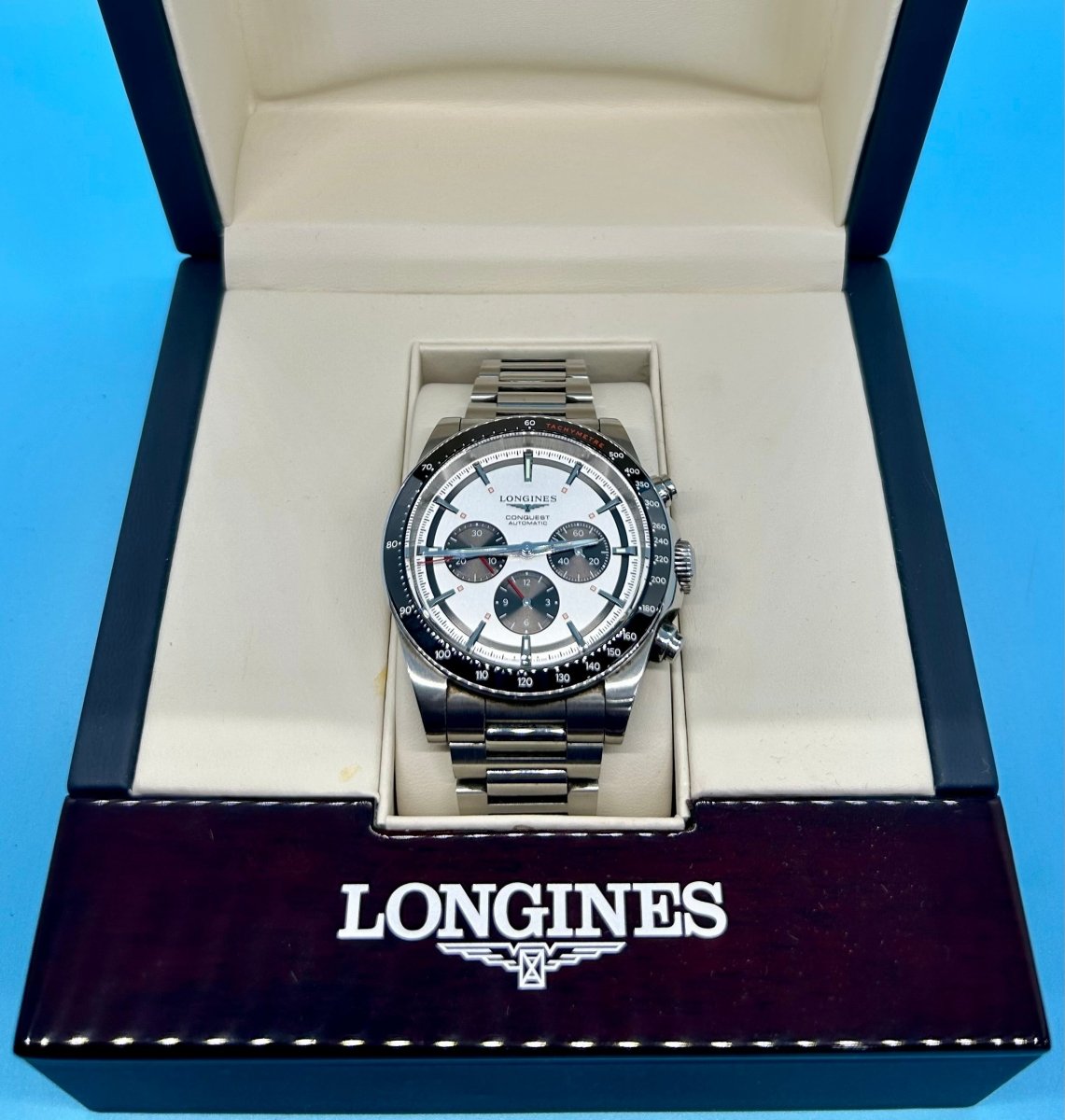 Longines Conquest Automatic Chronograph L3.835.4 Watch - Mega Cash Sydney