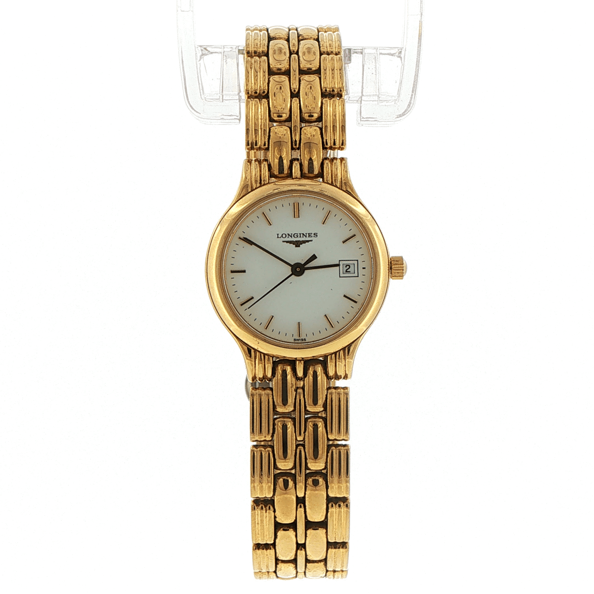 Longines L5.149.2 Gold Plated Ladies Quartz Watch 24mm Case - Mega Cash Sydney