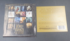 LORD OF THE RINGS CD THE RETURN OF THE KING MOTION PICTURE SOUNDTRACK - Mega Cash Sydney