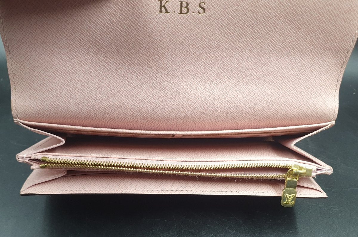 LOUIS VUITTON - Sarah Wallet - Rose Ballerine colour inside - M62235 - Mega Cash Sydney