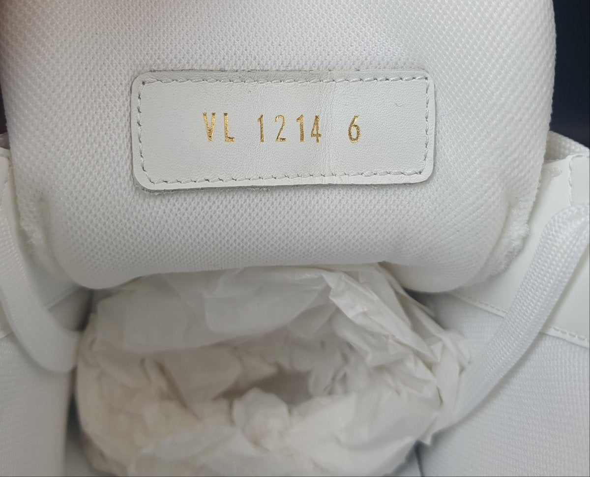 LOUIS VUITTON - Trainer White Sneakers - VL 1214 - Size 6 - Mega Cash Sydney