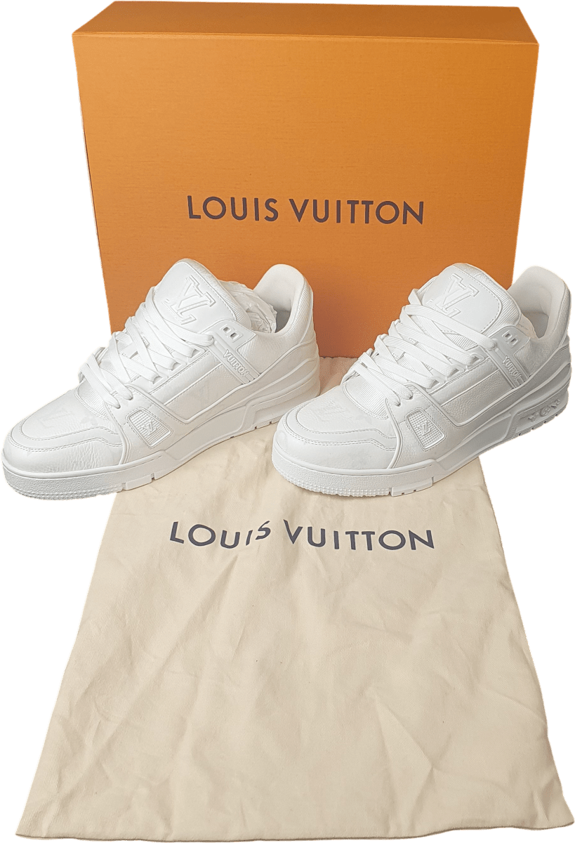 LOUIS VUITTON - Trainer White Sneakers - VL 1214 - Size 6 - Mega Cash Sydney