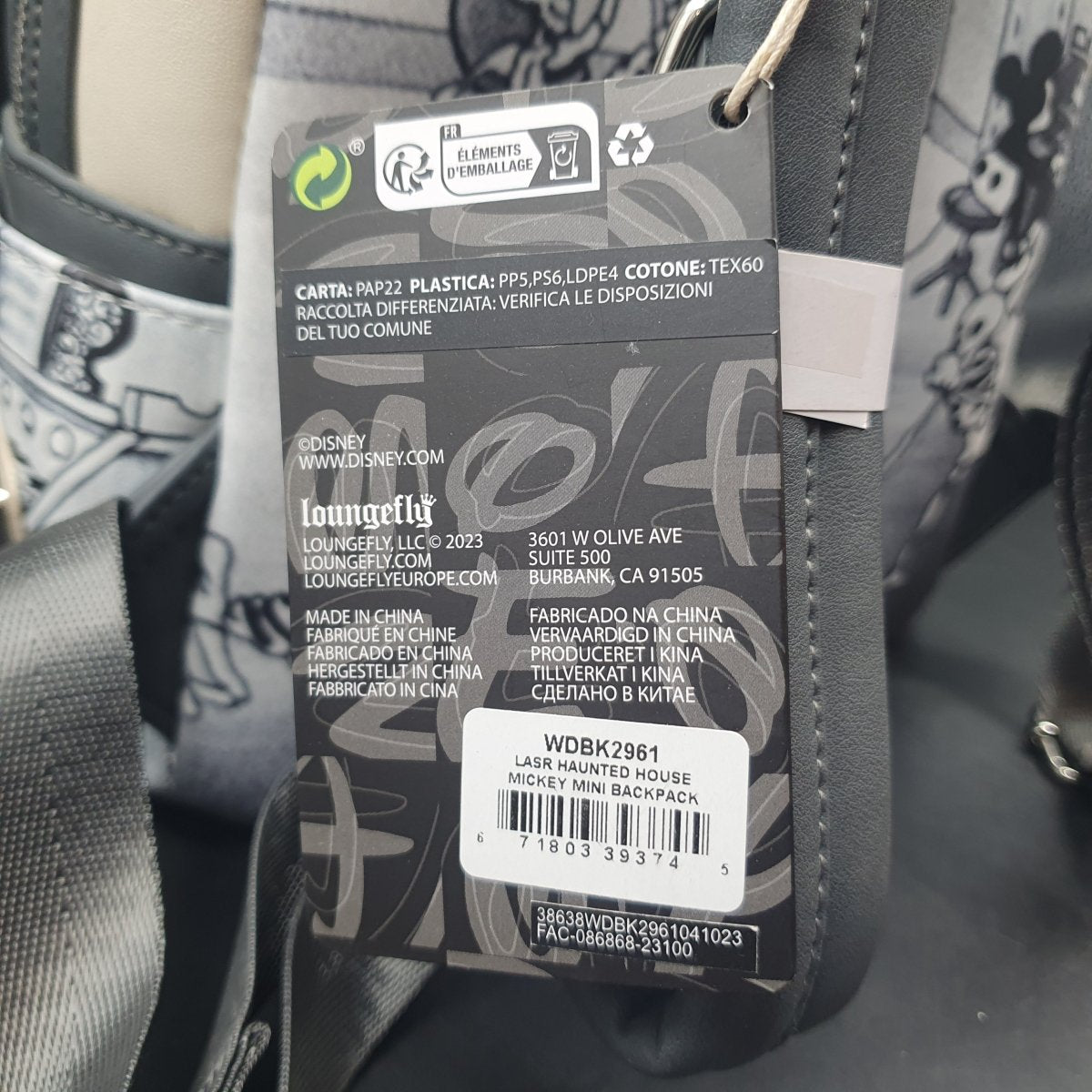 Loungefly - Disney Mickey Haunted House - Mini Backpack - Mega Cash Sydney