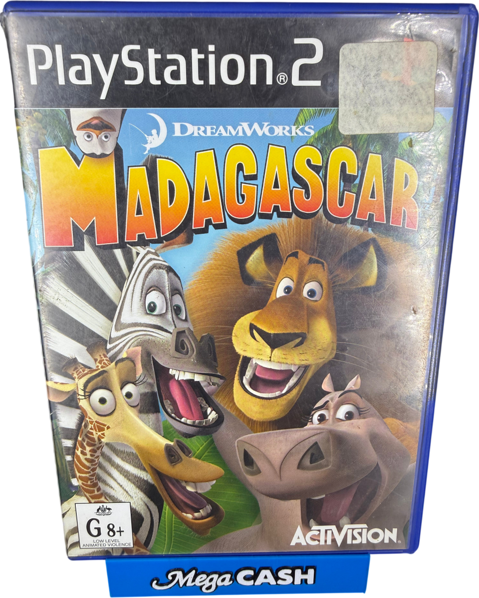 Madagascar - PlayStation 2/PS2 Game - Mega Cash Sydney