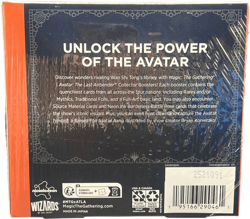 Magic The Gathering Avatar The last Air Bender Collector Boosters - Mega Cash Sydney