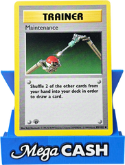 Maintenance 83/102 First 1st Edition Shadowless Base Set 1999 NM - Mega Cash Sydney